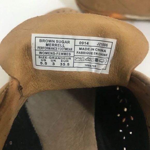 NWOT Merrell Mimix Maze Brown Sugar Performance Footwear - Picture 5 of 10